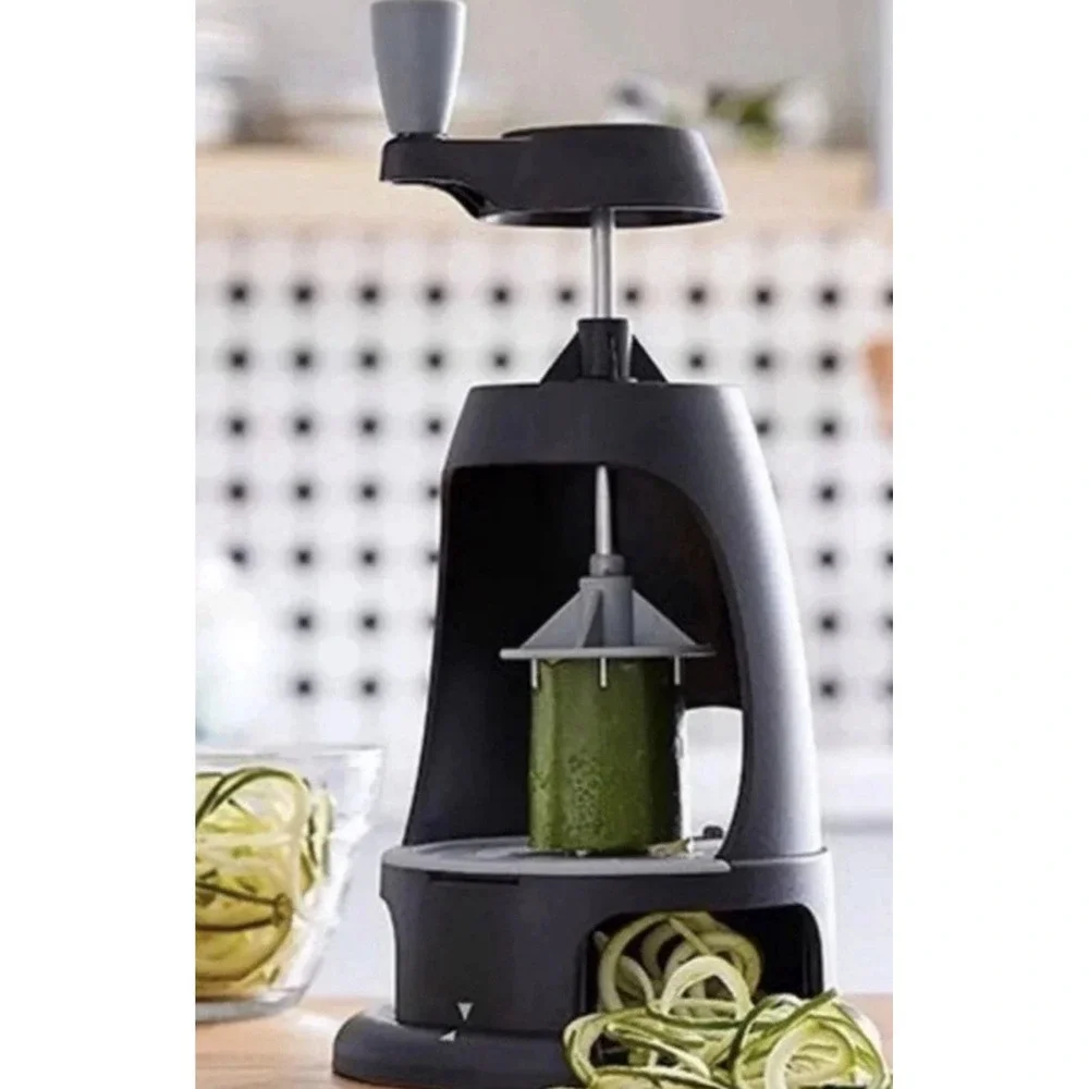 Pampered Chef Veggie Spiralizer Cutter Zoddles Vegetable Noodles Kitchen Gadget